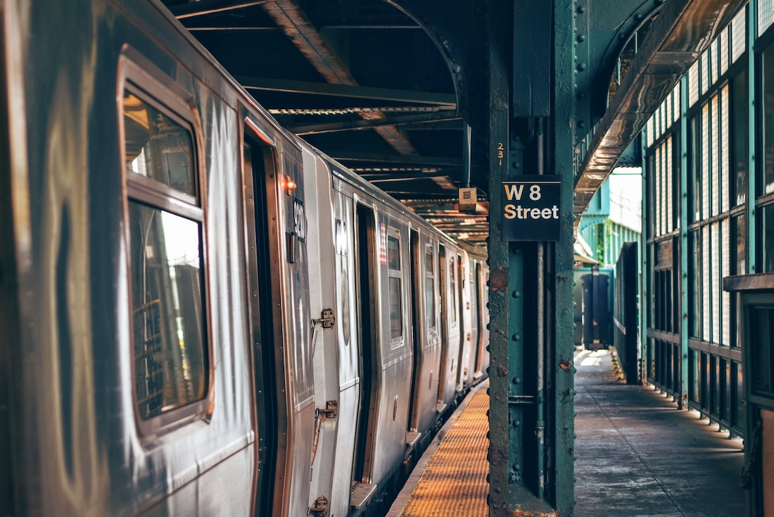 West 8th Street station in Coney Island, Brooklyn